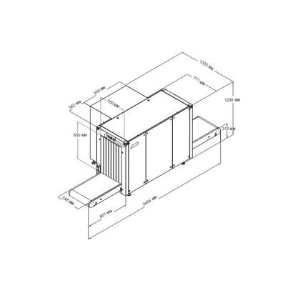 Интроскоп Rapiscan 624XR фото 3