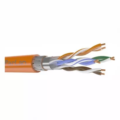 Паритет ParLan S/FTP Cat6A 4x2x0,57 ZH нг(А)-HF фото 1