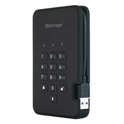 Защищенный внешний диск DiskAshur2 SSD 128Gb фото 1