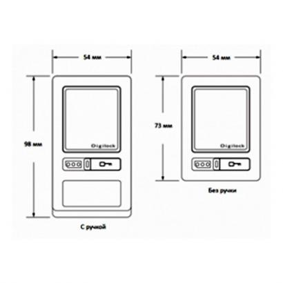 Электронный замок Digilock RS фото 2