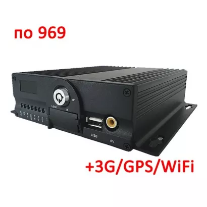 Автомобильный видеорегистратор NSCAR DVR468 ver.03 2SD 3G+GPS+WiFi фото 1