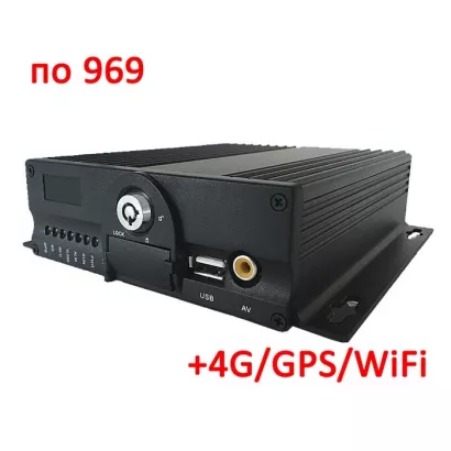 Автомобильный видеорегистратор NSCAR DVR468 ver.03 2SD 4G+GPS+WiFi фото 1