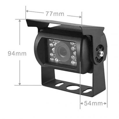 Камера заднего вида NSCAR С373 (RCA-DC) фото 2