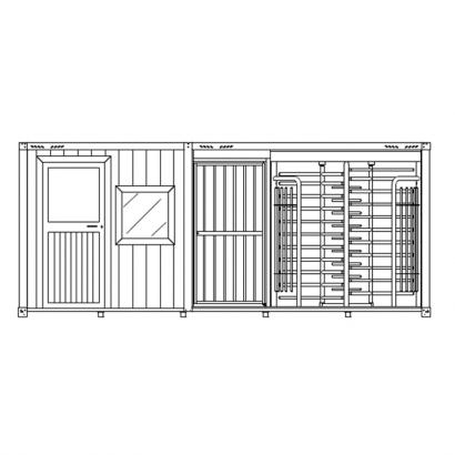 Мобильный бокс CAME CONTAINER 6M D фото 2