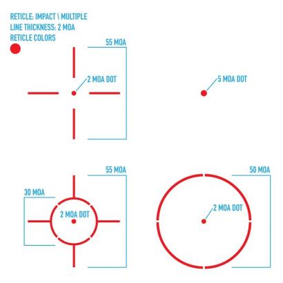 Коллиматорный прицел Firefield Impact Reflex Sight фото 3