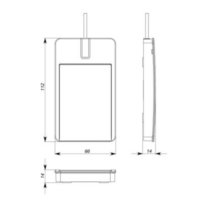 Регистрационный USB считыватель PW-Desktop BLE фото 3