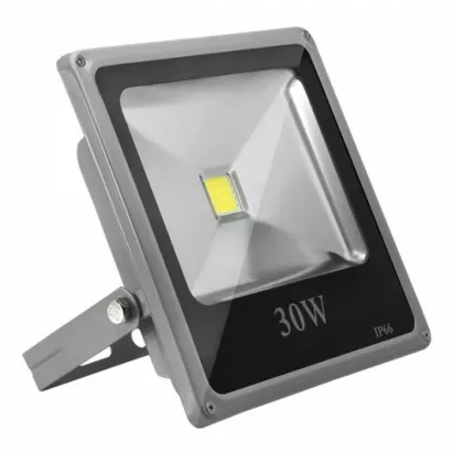 Lamper Прожектор уличный LED, белый, Slim, 30W, 220В, 2100 Lm, IP66 фото 1