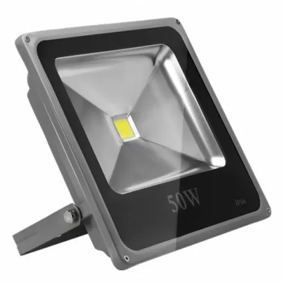 Lamper Прожектор уличный LED, белый, Slim, 50W, 220В, 3500 Lm, IP66 фото 1