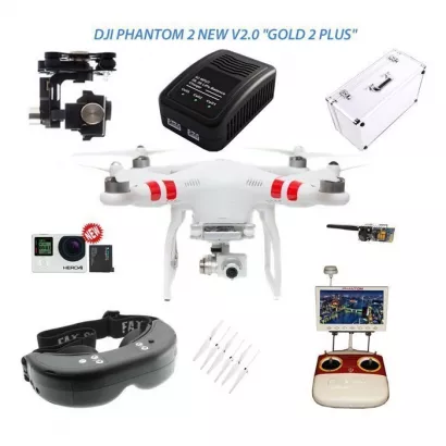 Dji Phantom 2 NEW V2.0 комплект "GOLD 2 PLUS" фото 1