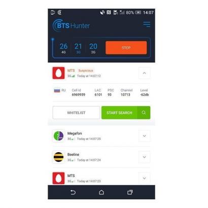 Устройство мониторинга сетей сотовой связи BTS HUNTER фото 2