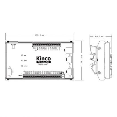 ПЛК Kinco F122D1608T фото 2