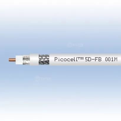 Кабель 5D-FB PVC (белый) фото 1
