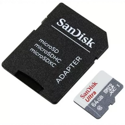 Карта памяти microSDXC, 64 ГБ, Class 10 фото 1