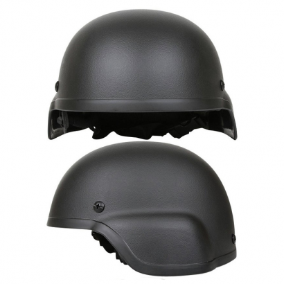 Шлем пластиковый Rothco ABS MICH-2000 Black фото 2