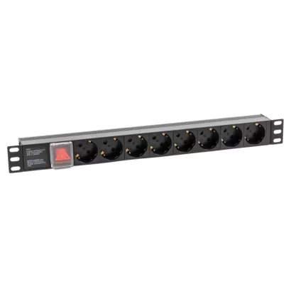 БЛОК РОЗЕТОК RAPAN-PDU8C14-S фото 1