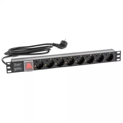 БЛОК РОЗЕТОК RAPAN-PDU8S-S фото 1