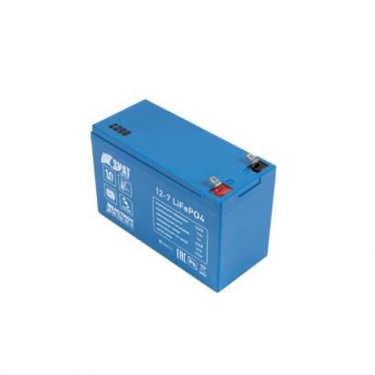 LI-ION АККУМУЛЯТОР SKAT I-BATTERY 12-7 LIFEPO4 фото 3