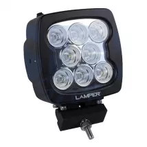 Lamper Фара светодиодная квадратная 80W фото